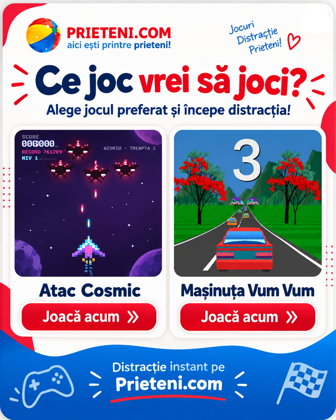 Ce joc vrei să joci?